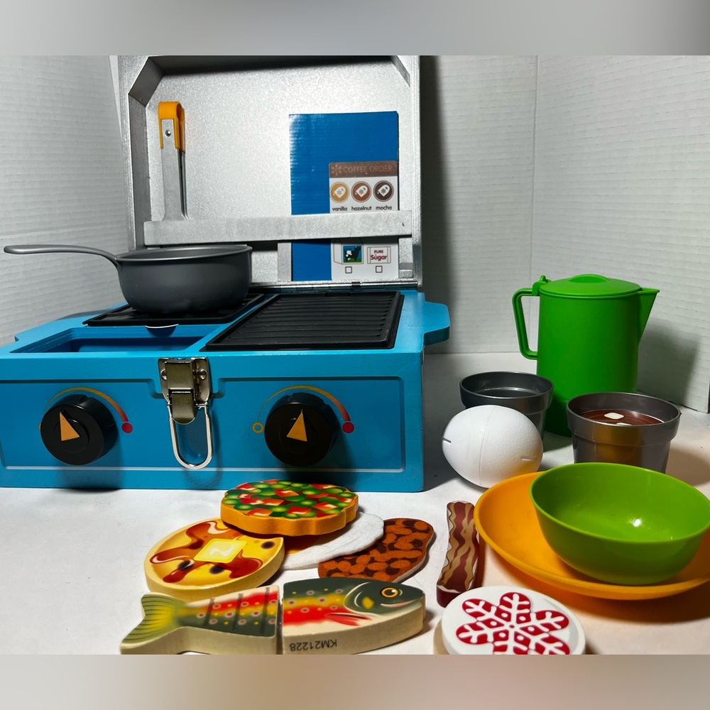 Melissa & Doug Lets Explore Camp Stove Play Set!